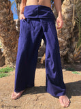 Thai Fisherman Pants Cotton Dark Blue