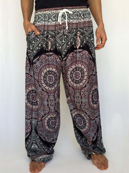 PATCHWORK PANTS UNISEX, Hippie Pants, Cotton Pants, Festival Outfit, E –  Shop Bouboulina