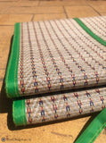 Extra Large Hand woven Natural Reed Fold up Mat with handles