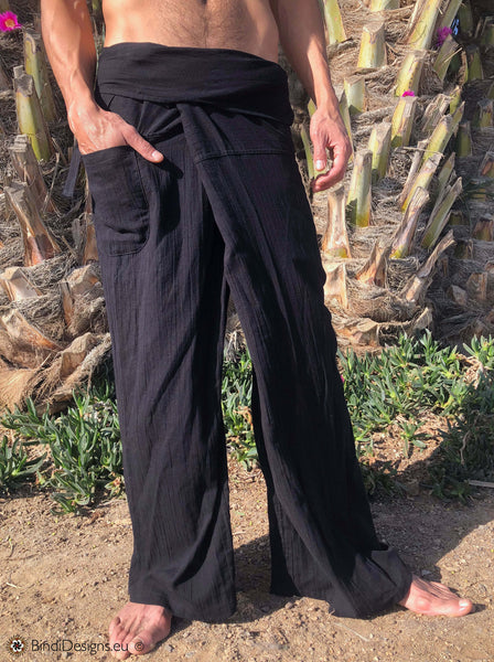 Baggy Sweatpants - Thai Fisherman Pants & Harem Pants for Men and Women