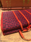 Fold up Mat with handles in Red and Black