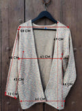 Mottled Sparkly Knitted Cardi