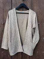 Mottled Sparkly Knitted Cardi