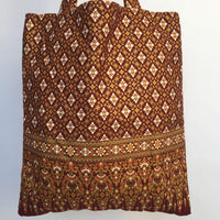 Tote Bag with Traditional Thai Pattern