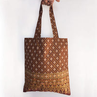 Tote Bag with Traditional Thai Pattern