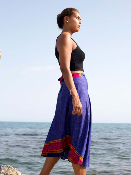 Tropical Mini Sarong Wrap Skirt – Posh Society Boutique