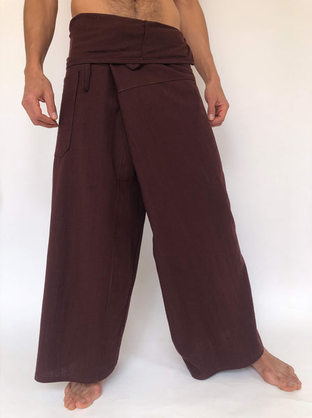 CandyHusky Thai Fisherman Pants One Size Brown