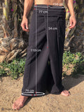 Thai Fisherman Pants Light Cotton Black