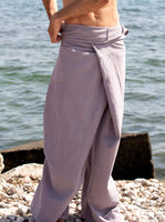 Thai Fisherman Pants Cotton Soft Grey XXLong - Seconds