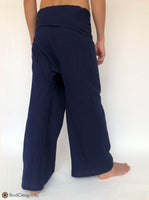 Thai Fisherman Pants Cotton Dark Blue