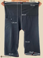 Thai Fisherman Pants Cotton Dark Gray