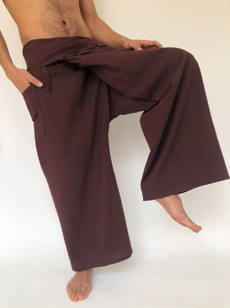 Thai Fisherman Pants Cotton Brown – Bindi Designs