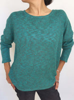 Turquoise Knitted Top