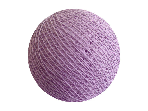 Bindi Cotton Ball Lantern Lavender
