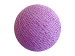 Bindi Cotton Ball Lantern Violet