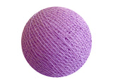 Bindi Cotton Ball Lantern Violet