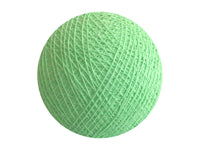 Bindi Cotton Ball Lantern Mint Green