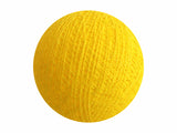 Bindi Cotton Ball Lantern Yellow